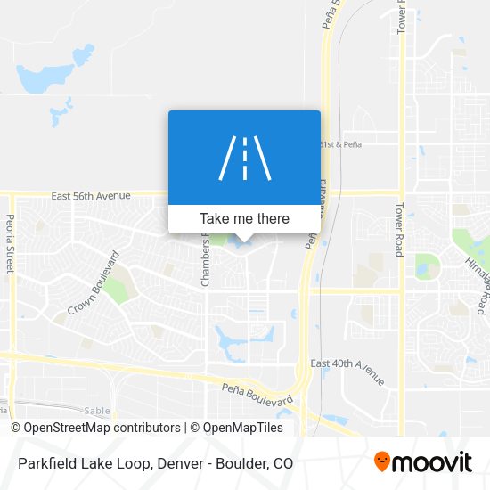 Mapa de Parkfield Lake Loop