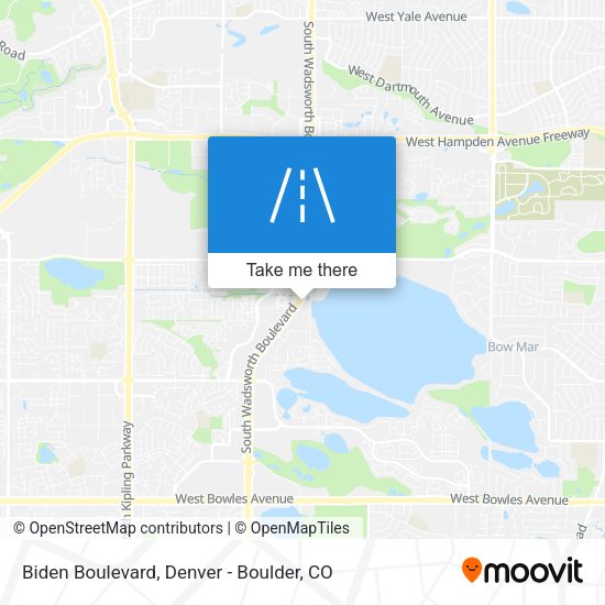 Mapa de Biden Boulevard