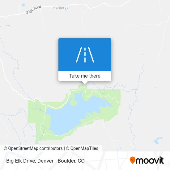 Big Elk Drive map