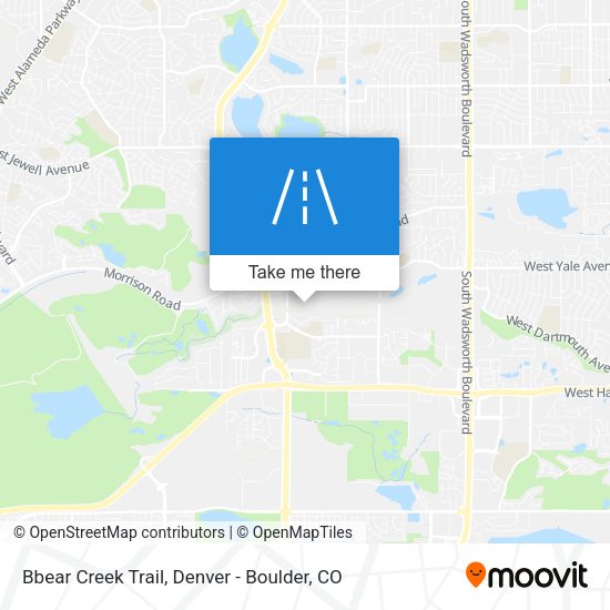 Mapa de Bbear Creek Trail