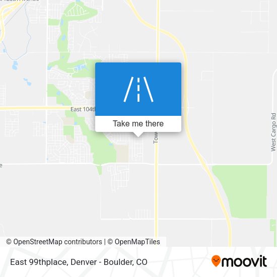 East 99thplace map