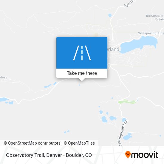 Mapa de Observatory Trail