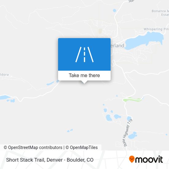 Short Stack Trail map