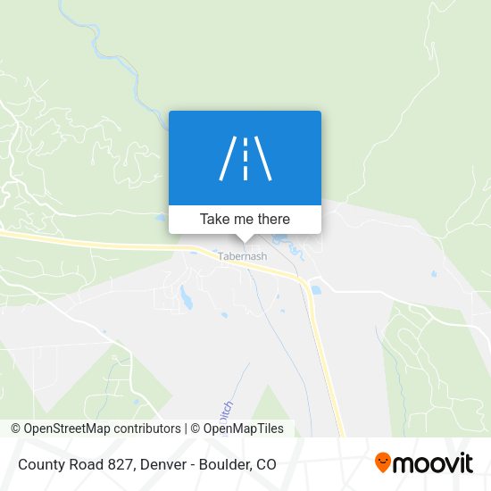Mapa de County Road 827