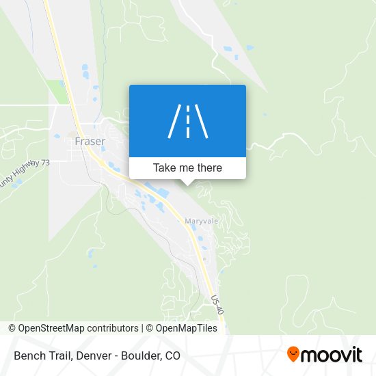 Mapa de Bench Trail