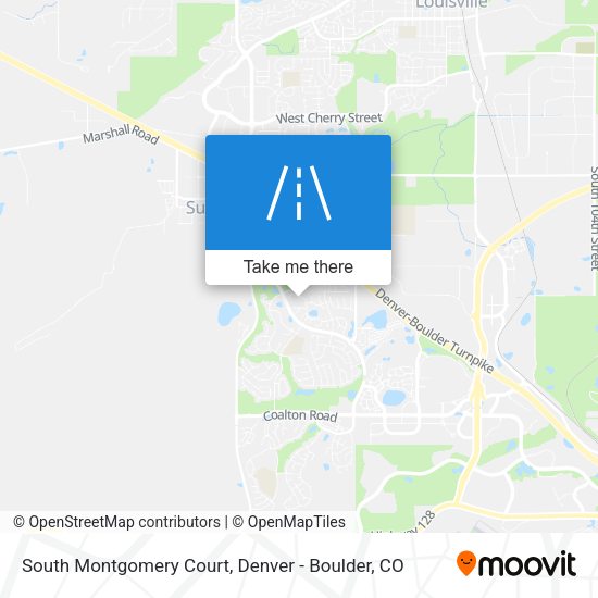 South Montgomery Court map