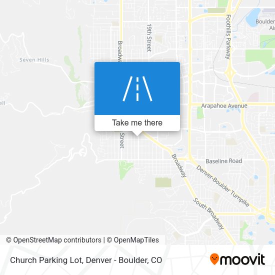 Mapa de Church Parking Lot
