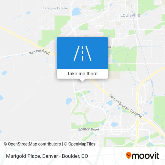Marigold Place map
