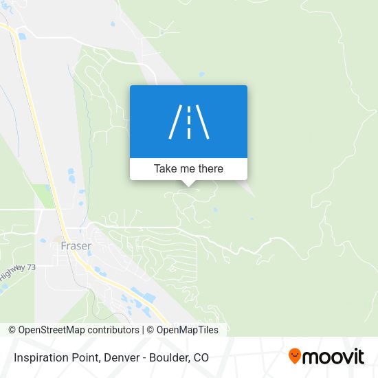 Mapa de Inspiration Point