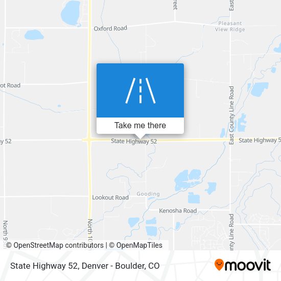 State Highway 52 map