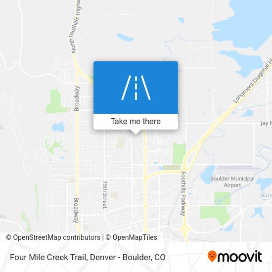 Mapa de Four Mile Creek Trail