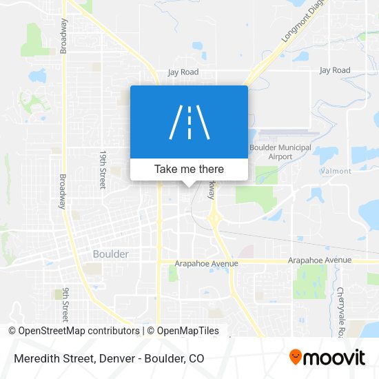 Meredith Street map