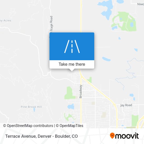 Mapa de Terrace Avenue