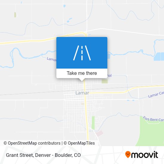 Grant Street map
