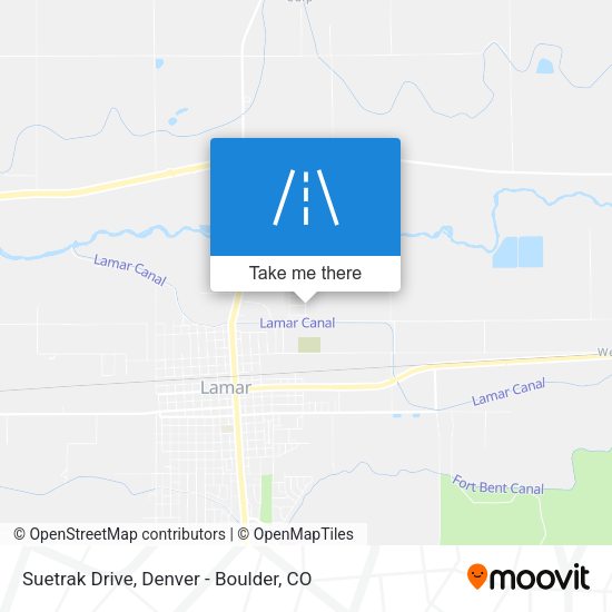 Suetrak Drive map