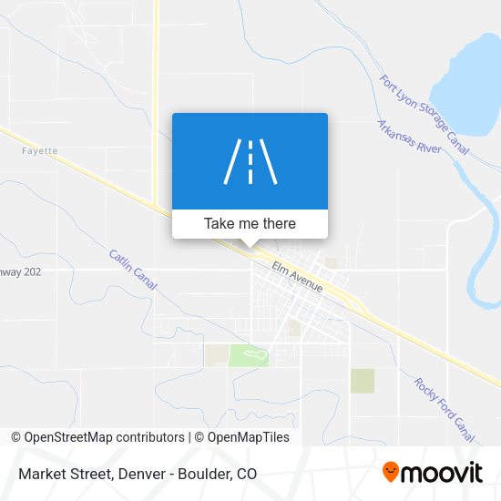 Market Street map