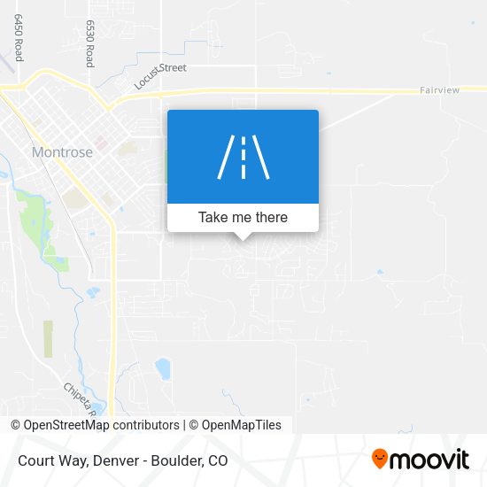 Mapa de Court Way