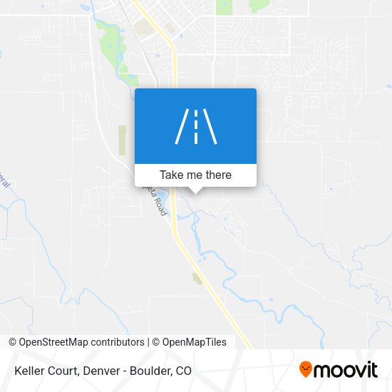 Keller Court map