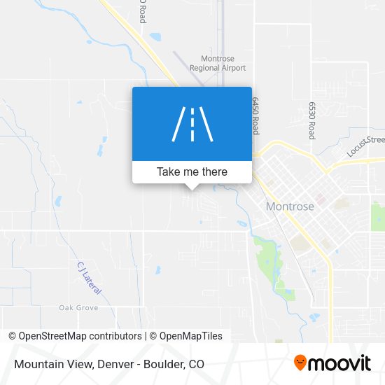 Mapa de Mountain View