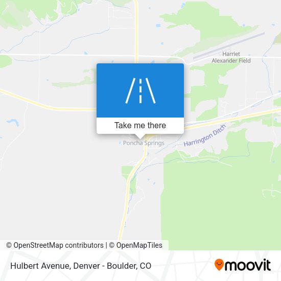 Hulbert Avenue map