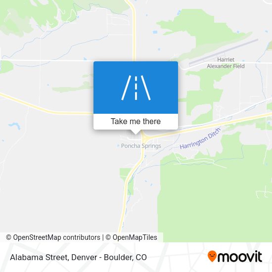 Mapa de Alabama Street