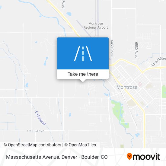 Mapa de Massachusetts Avenue