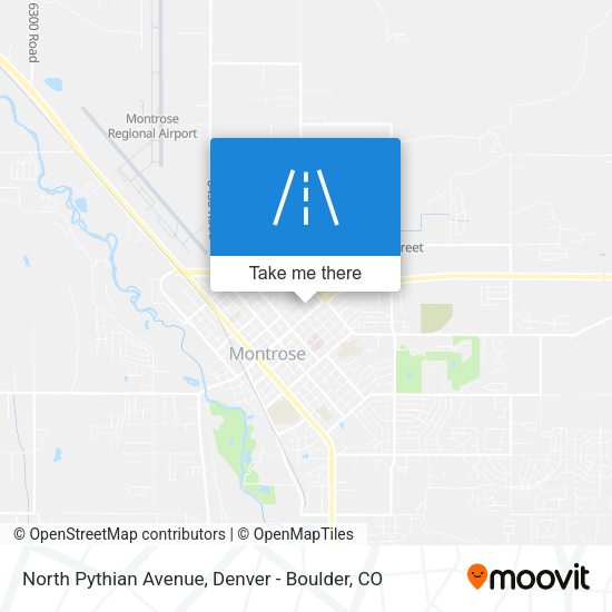 Mapa de North Pythian Avenue