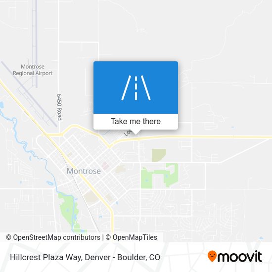 Mapa de Hillcrest Plaza Way