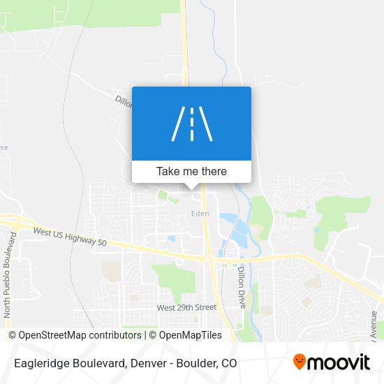 Eagleridge Boulevard map
