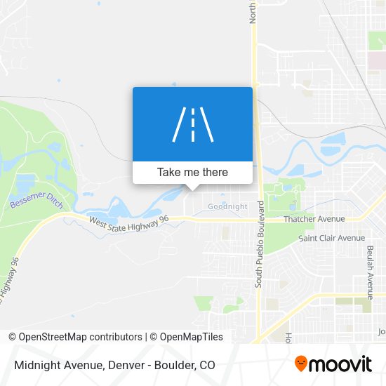 Midnight Avenue map