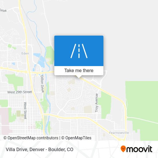 Mapa de Villa Drive