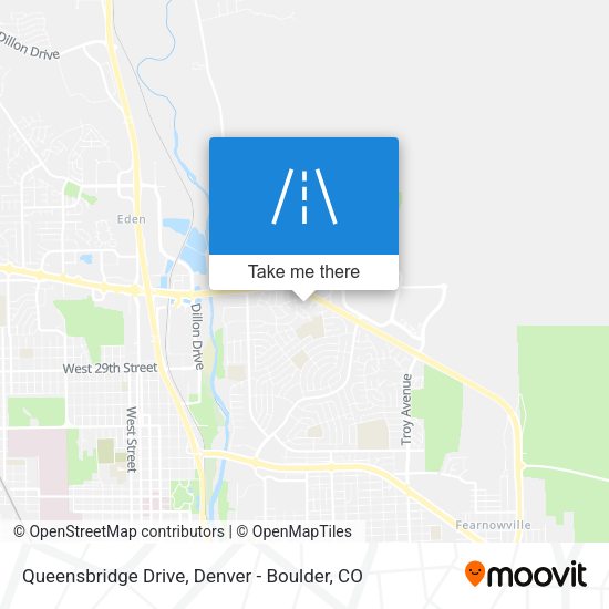 Queensbridge Drive map