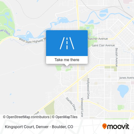 Kingsport Court map