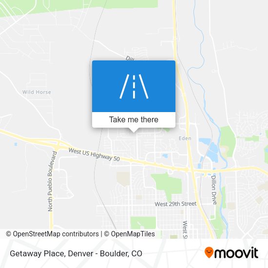 Getaway Place map