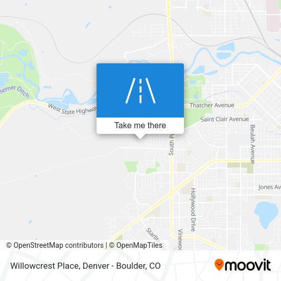 Willowcrest Place map