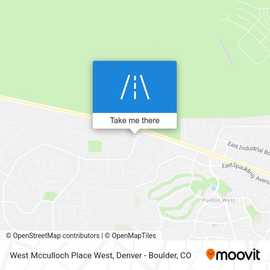 Mapa de West Mcculloch Place West