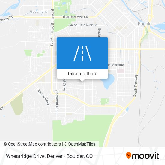 Wheatridge Drive map