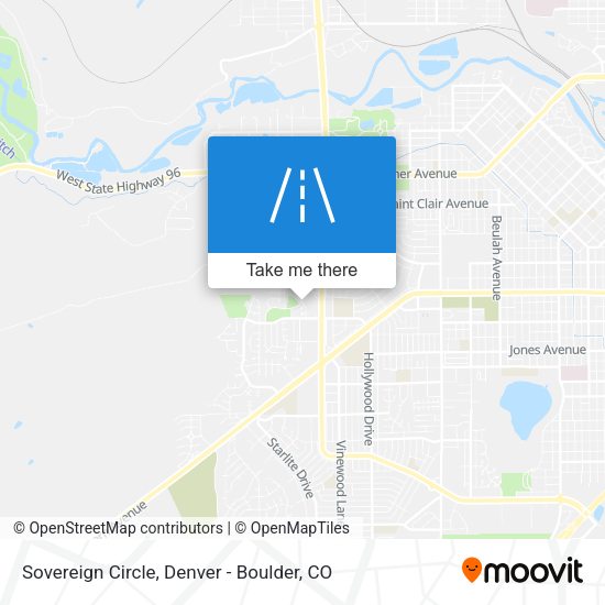 Sovereign Circle map