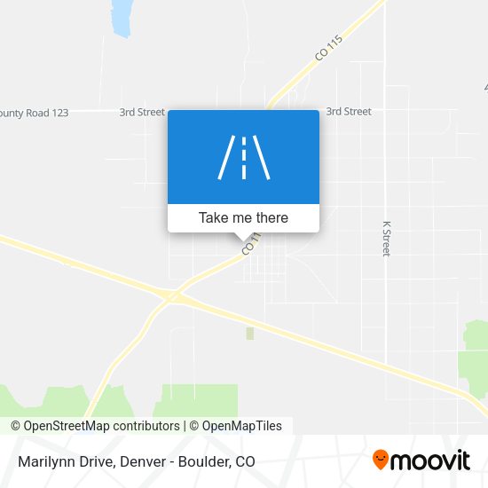 Mapa de Marilynn Drive
