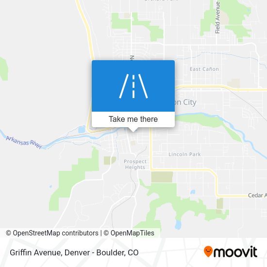 Mapa de Griffin Avenue