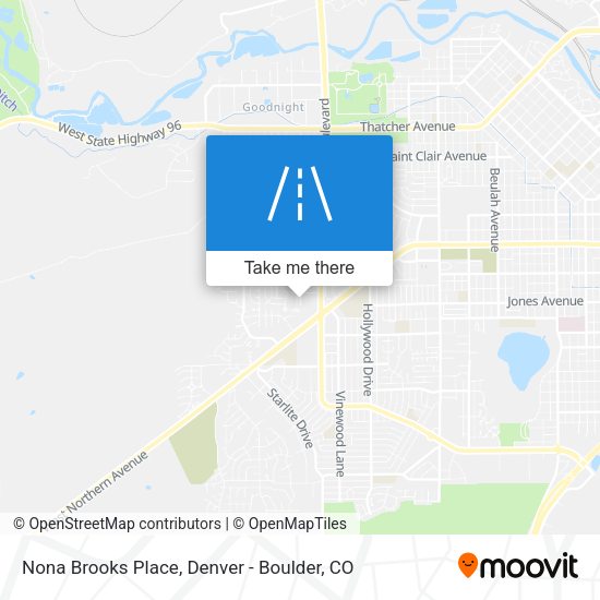Mapa de Nona Brooks Place
