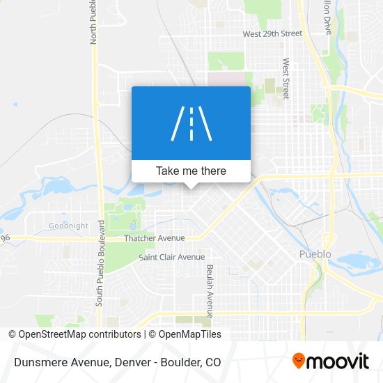 Dunsmere Avenue map