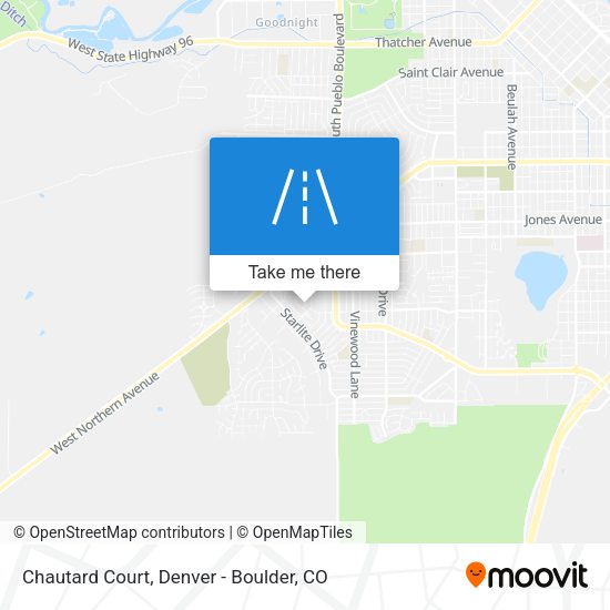 Chautard Court map