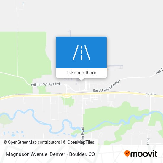 Mapa de Magnuson Avenue