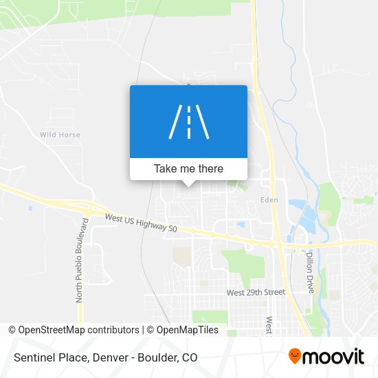 Sentinel Place map