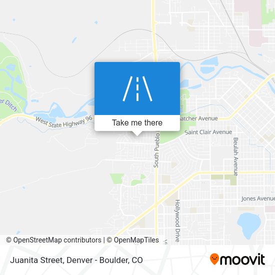 Juanita Street map