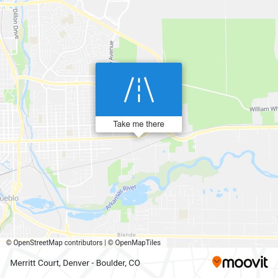 Merritt Court map
