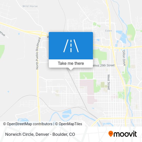 Norwich Circle map