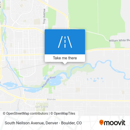 Mapa de South Neilson Avenue