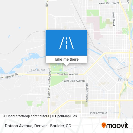 Mapa de Dotson Avenue